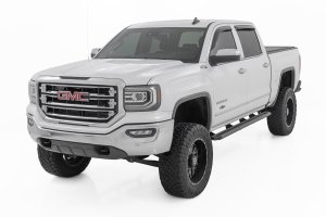 Chevrolet 3500HD LED Running Boards - Rough Country - Bluetooth-Controlled, Crew Cab - Multi-Color - '07-'19 Chevrolet 3500HD LED Running Boards - Rough Country - Bluetooth-Controlled, Crew Cab - Multi-Color - '07-'19